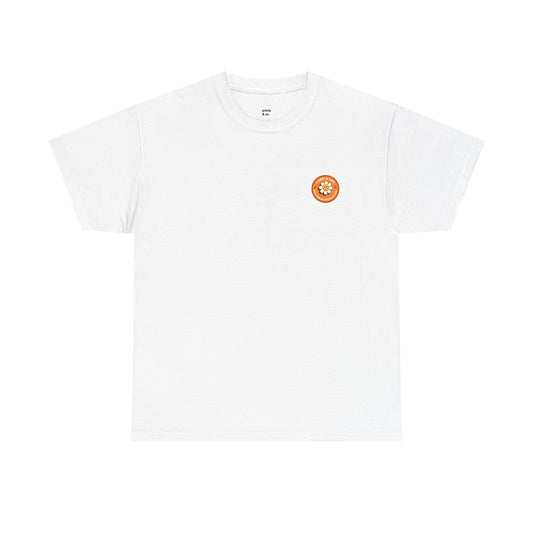 I Cry a Lot – Emotional Support Badge Unisex Cotton Tee