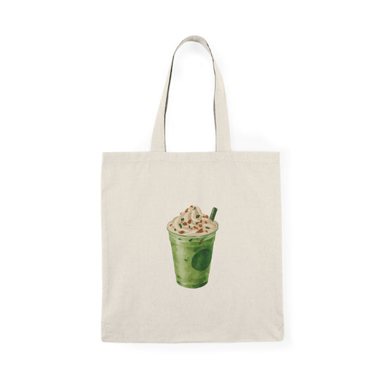 Matcha Green Tea Frappuccino Tote Bag