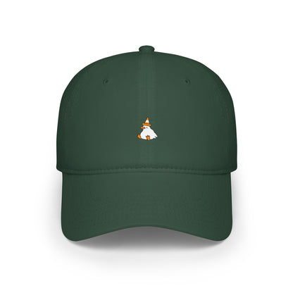 Duck With Orange Traffic Cone Baseball Hat