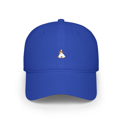 Duck With Orange Traffic Cone Baseball Hat
