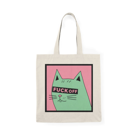 Rude Cat Tote Bag