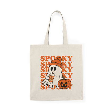 Spooky Ghost Halloween Tote Bag