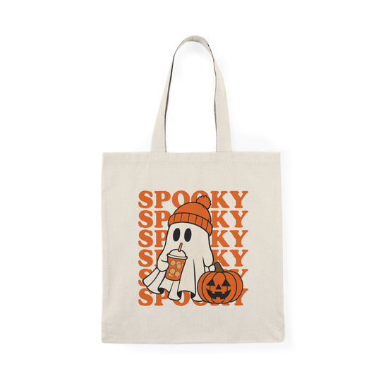 Spooky Ghost Halloween Tote Bag
