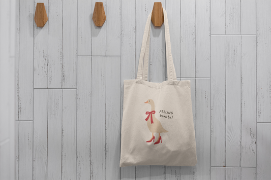 Feeling Bonita Duck Tote Bag
