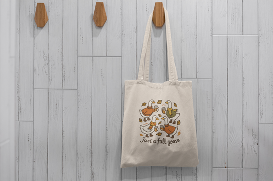 Fall Goose Tote Bag