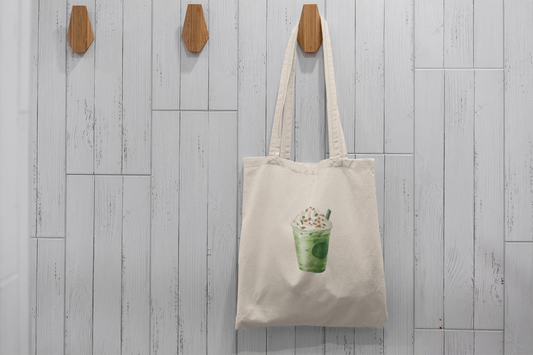Matcha Green Tea Frappuccino Tote Bag