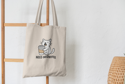 Need Meowffee Tote Bag