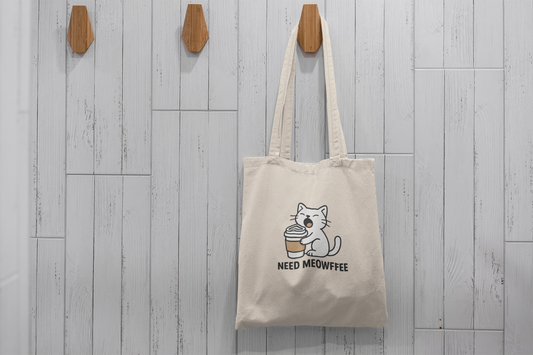 Need Meowffee Tote Bag