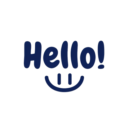'Hello!' Unisex Cotton Tee