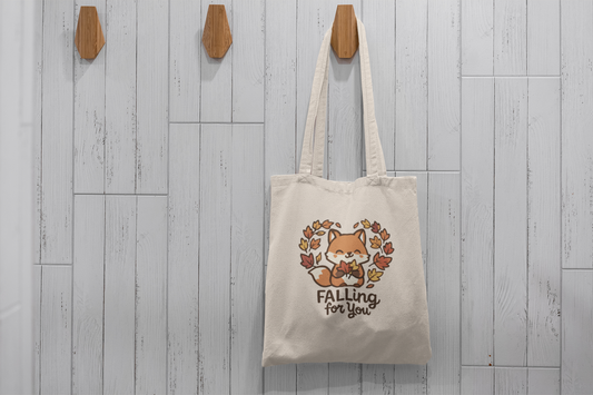 Falling For You Tote Bag