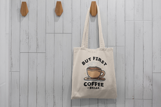 But First Coffee Tote Bag