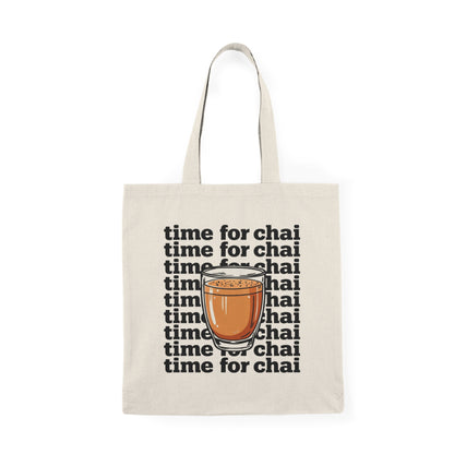 Time for Chai Tote Bag