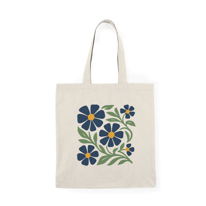Blue Flowers Tote Bag
