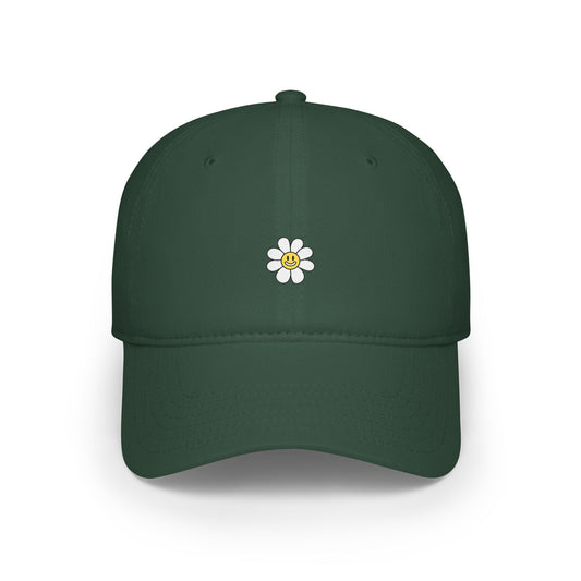 Smiley Daisy Baseball Hat