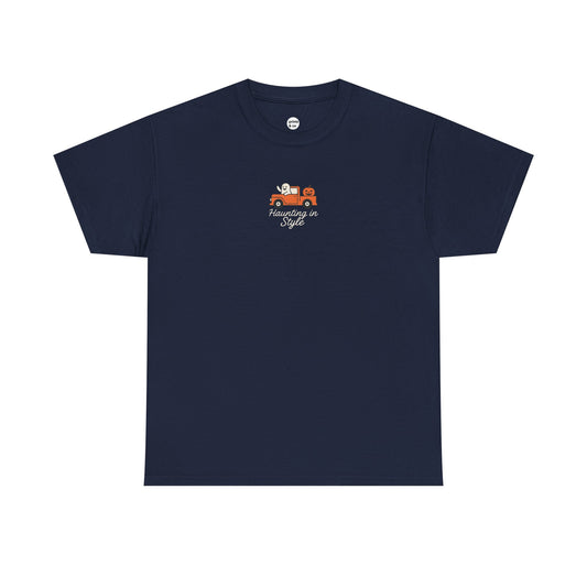 Haunting In Style  Unisex Cotton Tee