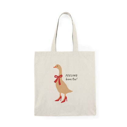 Feeling Bonita Duck Tote Bag
