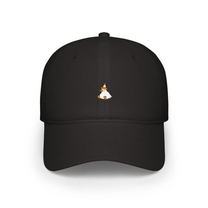 Duck With Orange Traffic Cone Baseball Hat