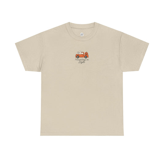 Haunting In Style  Unisex Cotton Tee