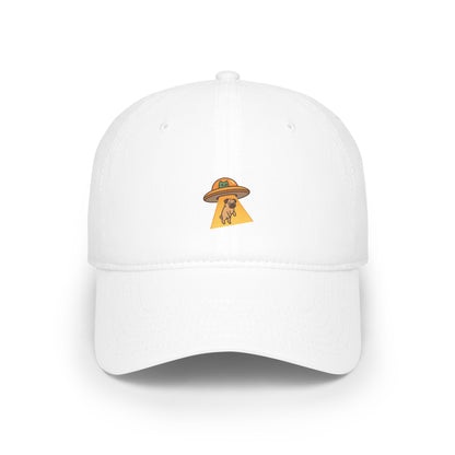 Alien Abducts Pug Baseball Hat