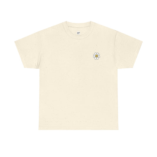 Smiley Daisy Unisex Cotton Tee