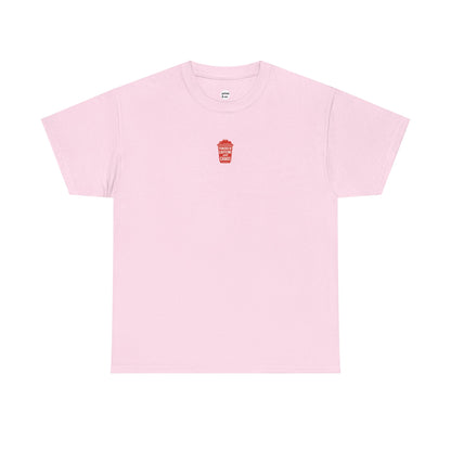 Powered by Caffeine & Chaos' Unisex Cotton Tee