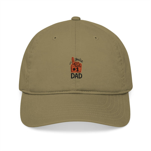 Number 1 Dad Embroidered Baseball Hat