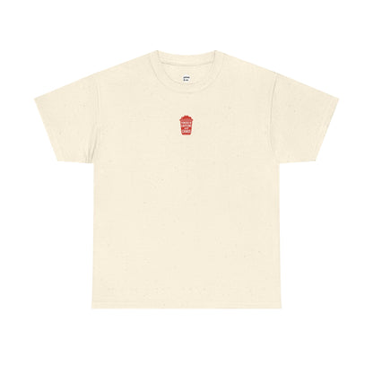 Powered by Caffeine & Chaos' Unisex Cotton Tee