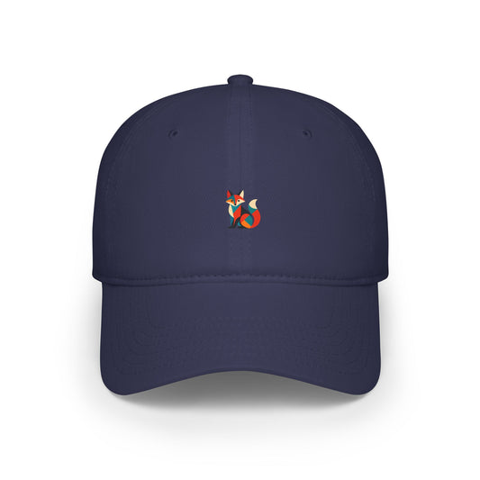 Geometric Fox Baseball Hat