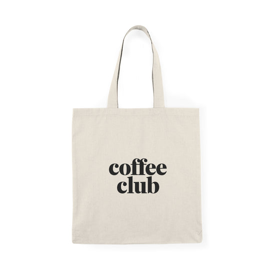 Coffee Club Tote Bag